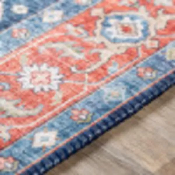 Artistic Weavers Bree Vintage Medallion Area Rug 5 x 76 Beige9 x 12 Navy