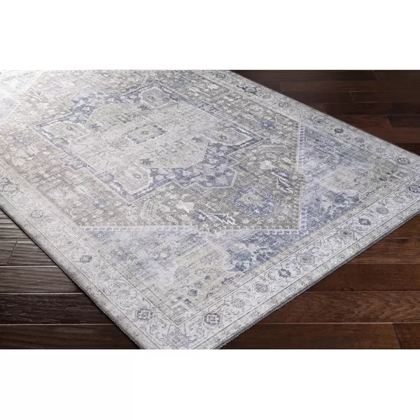 Artistic Weavers Bree Vintage Medallion Area Rug 5 x 76 Beige9 x 12 NavyCharcoal