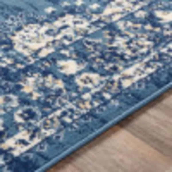 Artistic Weavers Brendan Traditional Medallion Area Rug 710 x 102 Navy710 x 102 Navy