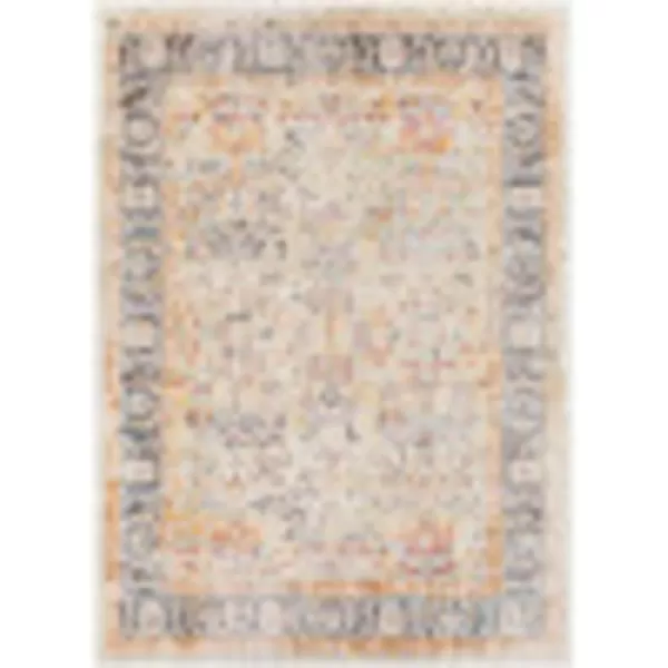 Artistic Weavers Briggs Vintage Floral Area Rug 53 x 73 Light Orange2 x 3