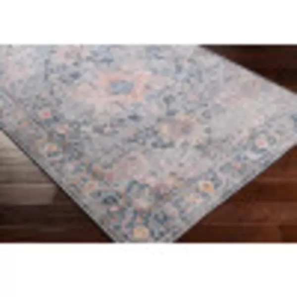 Artistic Weavers Briggs Vintage Medallion Area Rug 53 x 73 Blue53 x 73