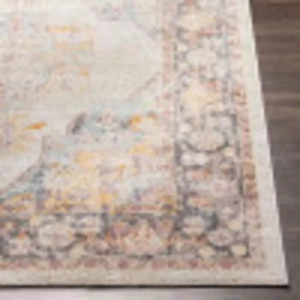 Artistic Weavers Briggs Vintage Medallion Area Rug 53 x 73 Cream53 x 73