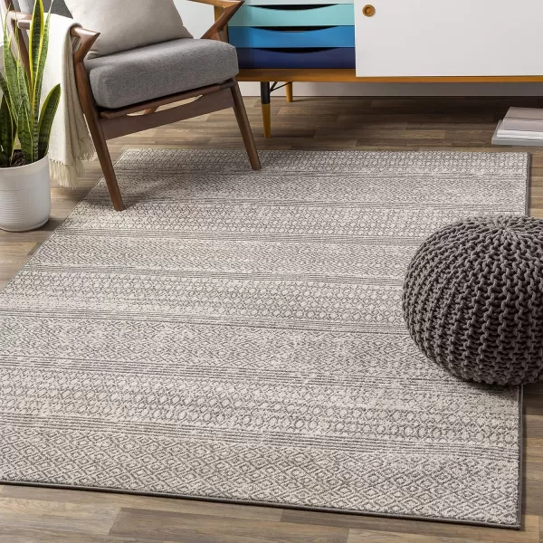 Artistic Weavers Brittney Area Rug 53 x 73 Grey67 x 9 Khaki