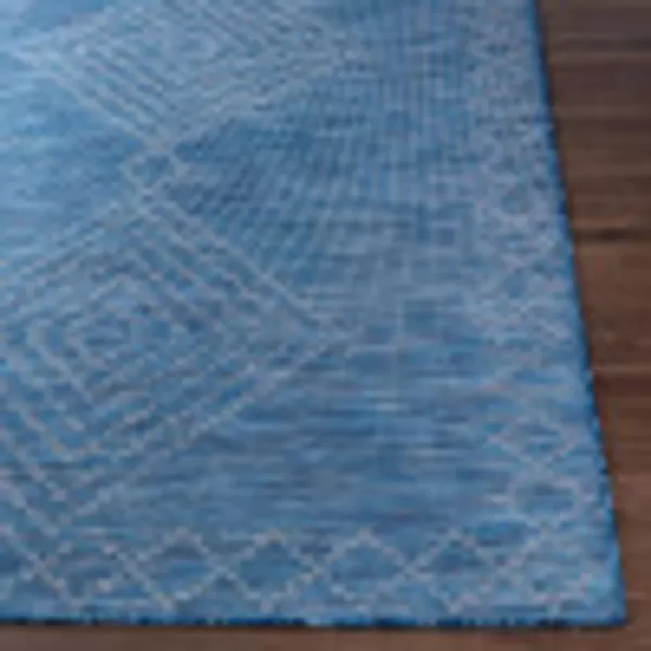 Artistic Weavers Cade Outdoor Global Area Rug 51 x 7 Blue26 x 4 Blue