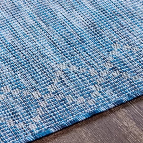 Artistic Weavers Cade Outdoor Global Area Rug 51 x 7 Blue78 x 10 Blue