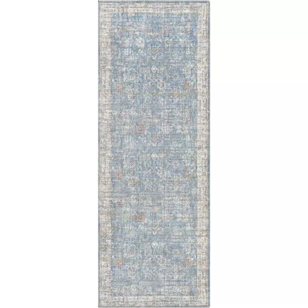 Artistic Weavers Cadena Vintage Printed Area Rug 53 x 73 Light Blue27 x 10 Light Blue