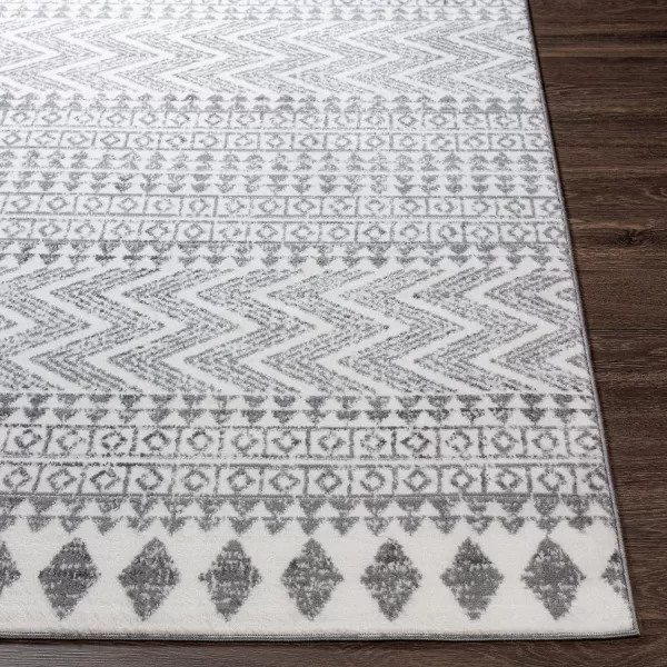 Artistic Weavers Calliope Bohemian Moroccan Area Rug53 x 7GreyGrey 5 ft 3 in x 7 ft