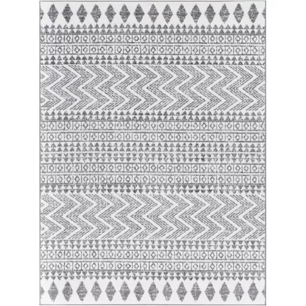 Artistic Weavers Calliope Bohemian Moroccan Area Rug53 x 7GreyGrey 5 ft 3 in x 7 ft