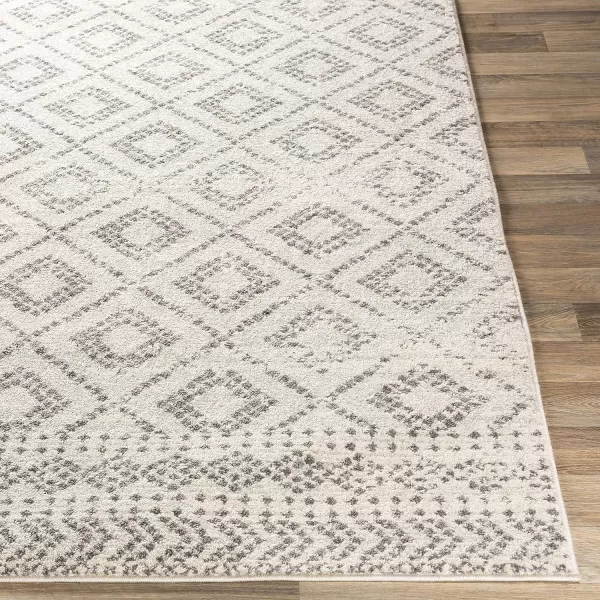 Artistic Weavers Candis Area Rug53 x 73Light GrayRectangular Light Gray 7 ft 10 in x 10 ft 3 in