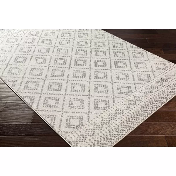 Artistic Weavers Candis Area Rug53 x 73Light GrayRectangular Light Gray 7 ft 10 in x 10 ft 3 in