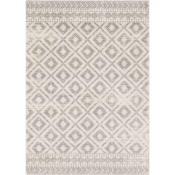 Artistic Weavers Candis Area Rug53 x 73Light GrayRectangular Light Gray 9 ft x 12 ft