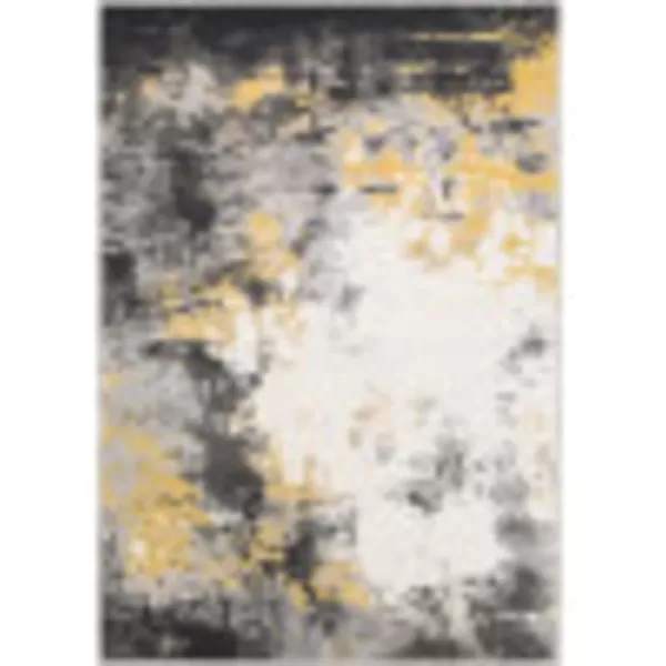 Artistic Weavers Cantrell Modern Area Rug53 x 77Black2 feet x 3 feet Black