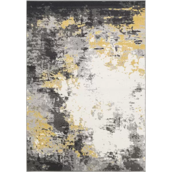 Artistic Weavers Cantrell Modern Area Rug53 x 77Black5 ft 3 in x 7 ft 7 in Black