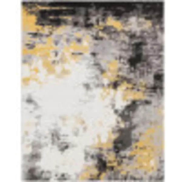 Artistic Weavers Cantrell Modern Area Rug53 x 77Black7 ft 10 in x 10 ft Black