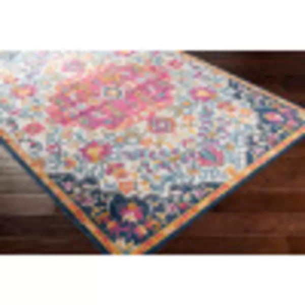 Artistic Weavers Carldale Vintage Medallion Area Rug67 x 9PinkPink 5 ft 3 in x 7 ft 1 in