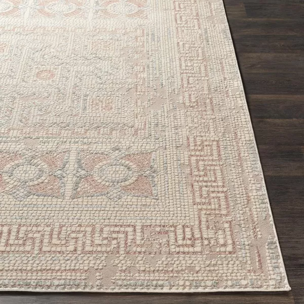 Artistic Weavers Carys BlueGray Updated Traditional 67 x 96 Area Rug Mustard310 x 57 Rose