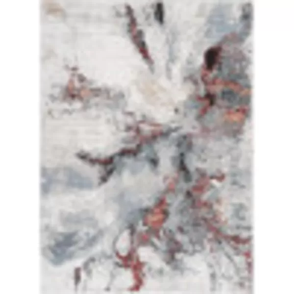 Artistic Weavers Caterina Modern Abstract Area Rug53 x 73 OrangeGray