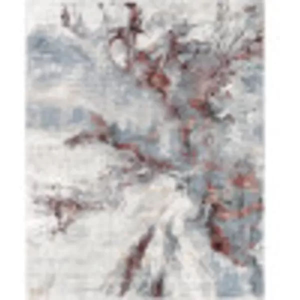 Artistic Weavers Caterina Modern Abstract Area Rug710 x 10 OrangeGray