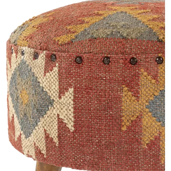 Artistic Weavers Celaya Stool 16 x 16 x 16 RedArtistic Weavers Celaya Stool 16 x 16 x 16 Red