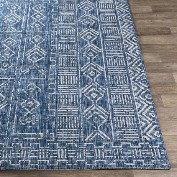 Artistic Weavers Christian Bohemian Outdoor Area Rug53 x 77Denim53 x 77 Denim