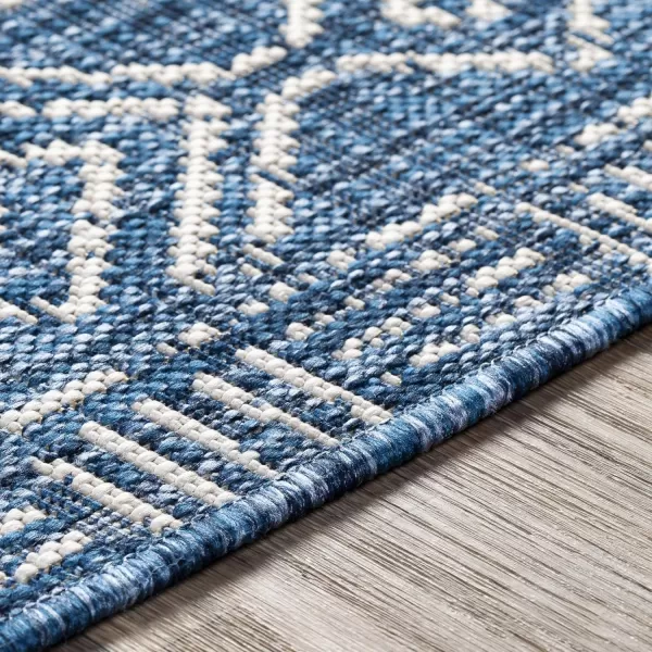 Artistic Weavers Christian Bohemian Outdoor Area Rug53 x 77Denim53 x 77 Denim