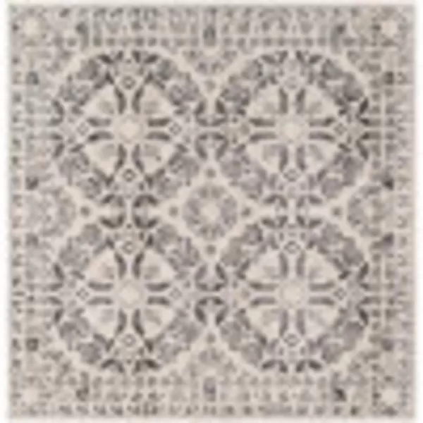 Artistic Weavers Circe Traditional Vintage Area Rug 67 Square Medium Gray53 Square