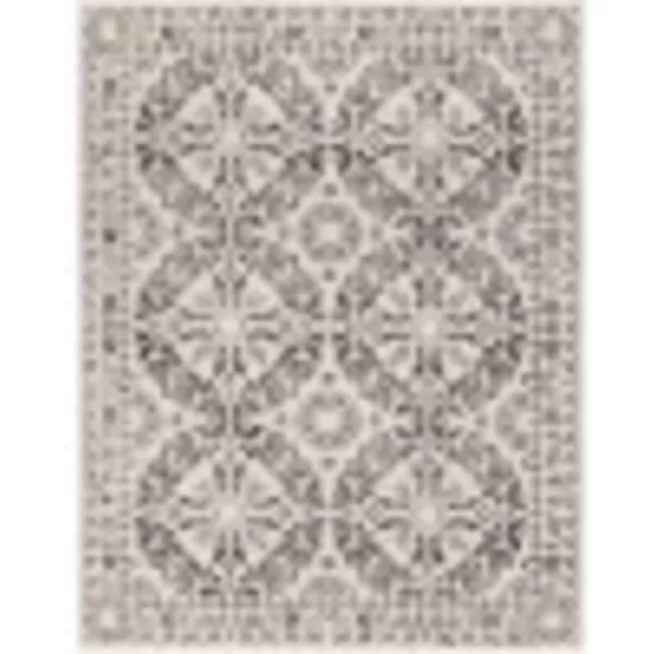 Artistic Weavers Circe Traditional Vintage Area Rug 67 Square Medium Gray67 x 9