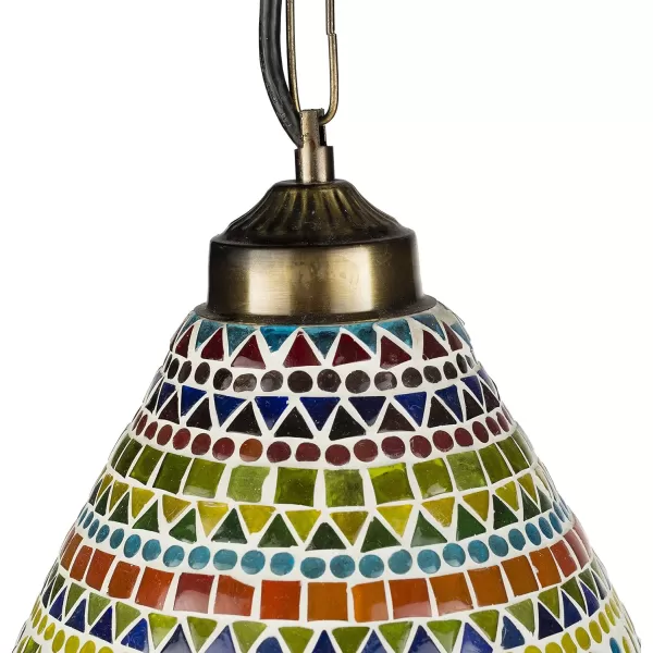 Artistic Weavers Corrine Pendant Ceiling Lighting 12H x 86W x 86D MulticolorArtistic Weavers Corrine Pendant Ceiling Lighting 12H x 86W x 86D Multicolor
