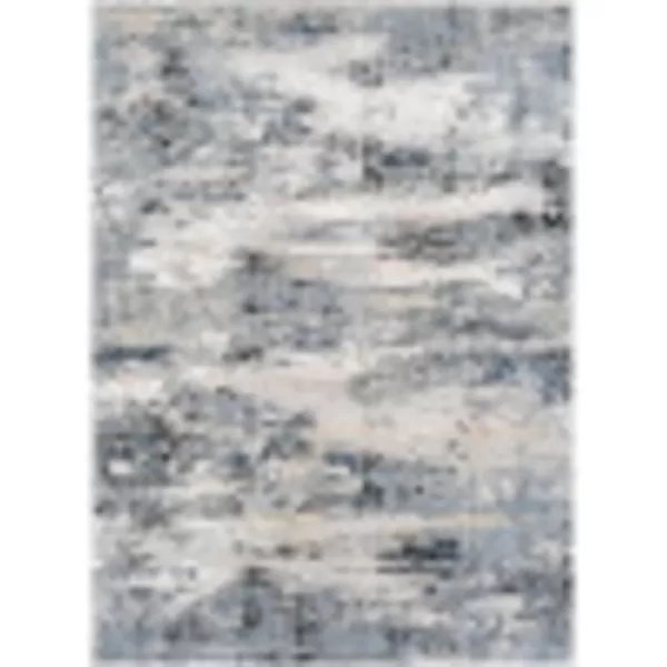 Artistic Weavers Cory Modern Abstract Area Rug53 x 73 GrayWhite