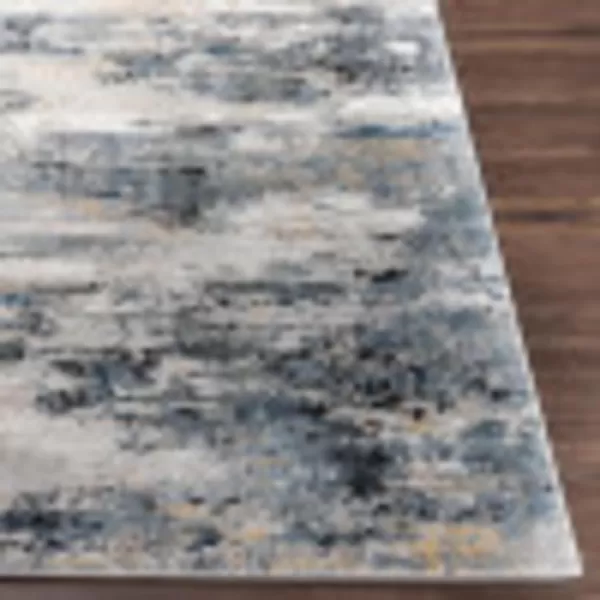 Artistic Weavers Cory Modern Abstract Area Rug53 x 73 GrayWhite