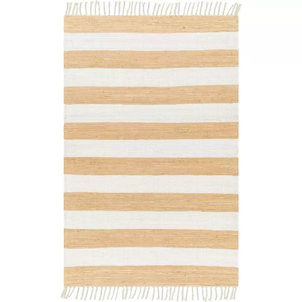Artistic Weavers Cotone Area Rug 5 x 76 BlueGray27 x 45 Mustard
