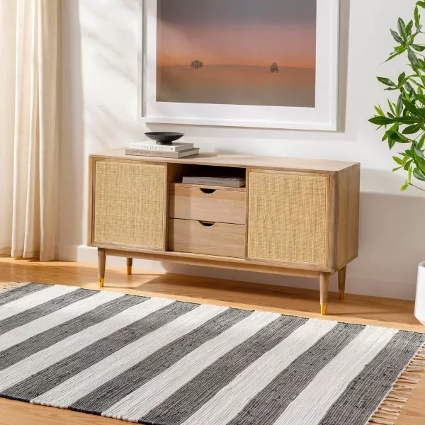 Artistic Weavers Cotone Area Rug 5 x 76 BlueGray9 x 12 Charcoal