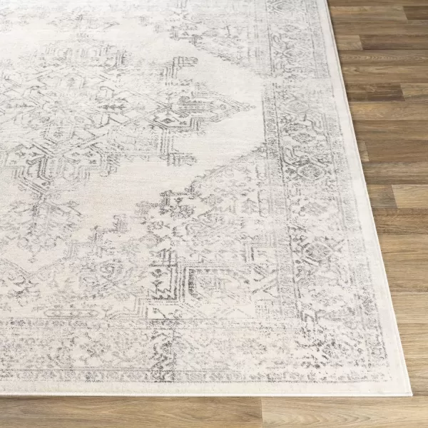 Artistic Weavers Dallas Vintage Medallion Area Rug1110 x 15White2 x 3 White