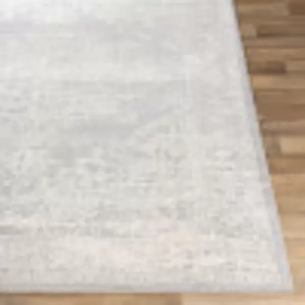 Artistic Weavers Dallas Vintage Medallion Area Rug1110 x 15White53 x 71 Light Gray