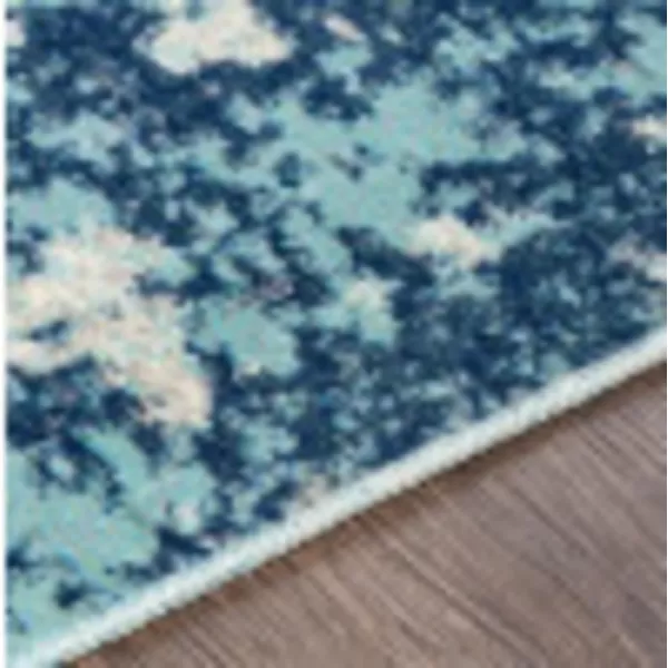 Artistic Weavers Danu Outdoor Modern Abstract Area Rug 53 x 73 NavyPale Blue53 x 73 NavyPale Blue