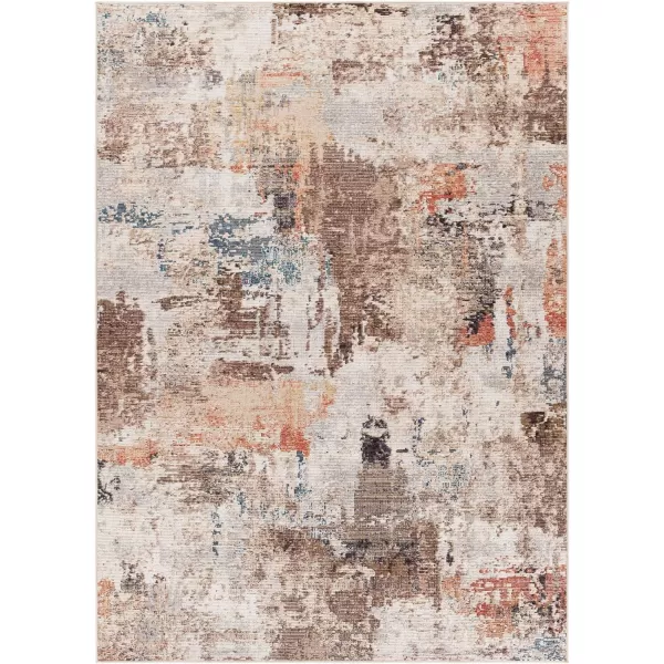 Artistic Weavers Daytona Beach Outdoor Abstract Area Rug53 x 7Brown53 x 7 Brown