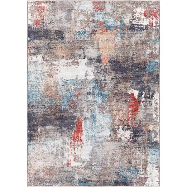 Artistic Weavers Daytona Beach Outdoor Abstract Area Rug53 x 7Brown810 x 12 Teal