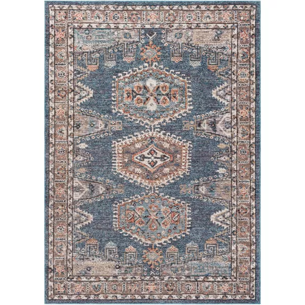 Artistic Weavers Daytona Beach Vintage Outdoor Area Rug53 x 7Blue53 x 7 Blue