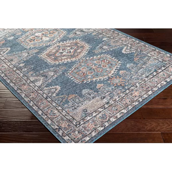 Artistic Weavers Daytona Beach Vintage Outdoor Area Rug53 x 7Blue53 x 7 Blue