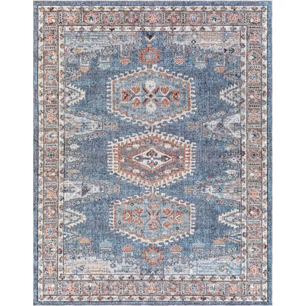 Artistic Weavers Daytona Beach Vintage Outdoor Area Rug53 x 7Blue67 x 9 Blue