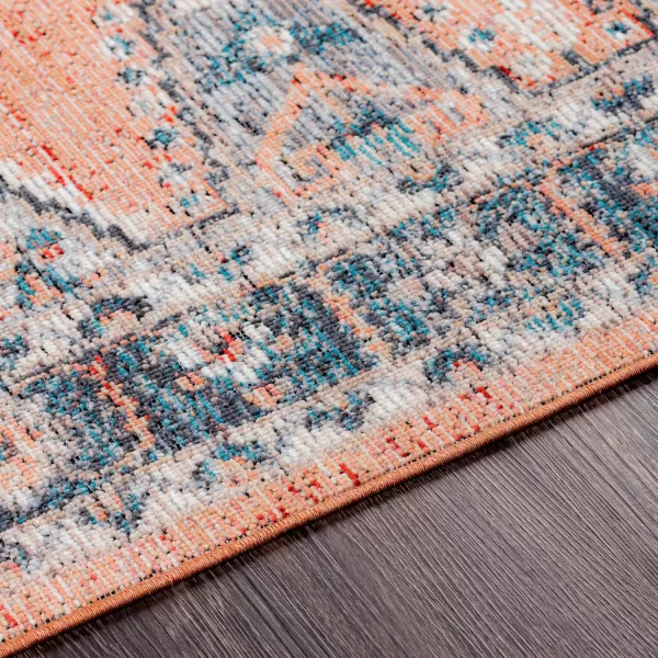 Artistic Weavers Daytona Beach Vintage Outdoor Area Rug53 x 7Blue710 x 10 Burnt Orange