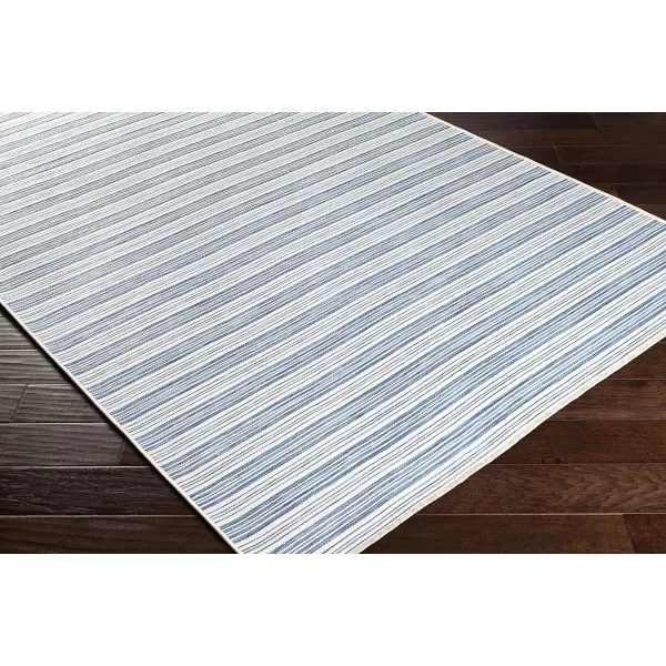 Artistic Weavers Decker Striped Outdoor Area Rug 53 x 73 DenimArtistic Weavers Decker Striped Outdoor Area Rug 53 x 73 Denim