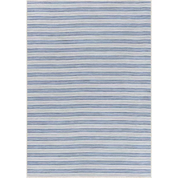 Artistic Weavers Decker Striped Outdoor Area Rug 53 x 73 DenimArtistic Weavers Decker Striped Outdoor Area Rug 53 x 73 Denim