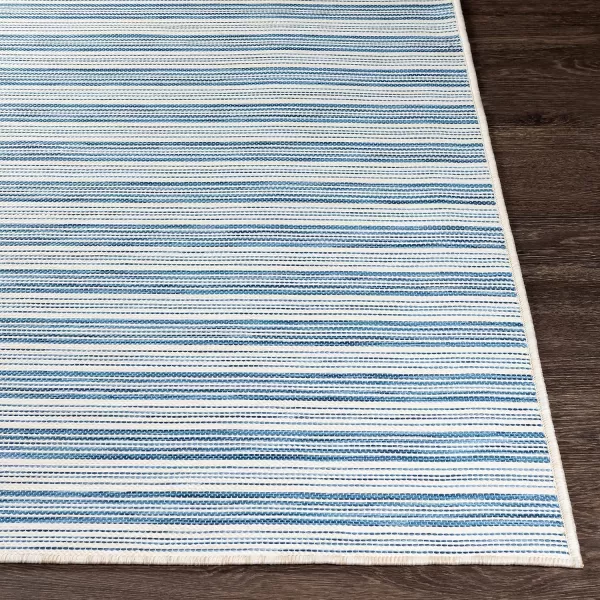 Artistic Weavers Decker Striped Outdoor Area Rug 53 x 73 DenimArtistic Weavers Decker Striped Outdoor Area Rug 53 x 73 Denim