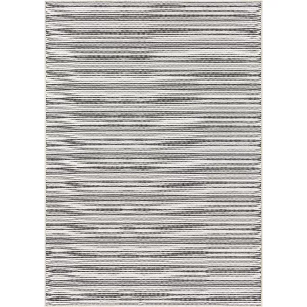 Artistic Weavers Decker Striped Outdoor Area Rug 53 x 73 Medium GrayArtistic Weavers Decker Striped Outdoor Area Rug 53 x 73 Medium Gray