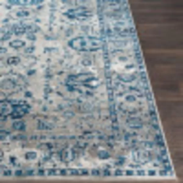 Artistic Weavers Deka Vintage Oriental Area Rug 67 Square Navy27 x 73 Navy