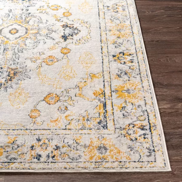 Artistic Weavers Delney Oriental Area Rug53 x 71Yellow5 ft 3 in x 7 ft 1 in Yellow