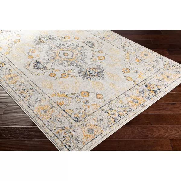 Artistic Weavers Delney Oriental Area Rug53 x 71Yellow5 ft 3 in x 7 ft 1 in Yellow