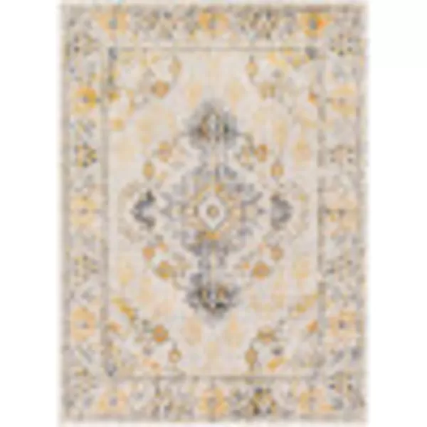 Artistic Weavers Delney Oriental Area Rug53 x 71Yellow7 ft 10 in x 10 ft Yellow