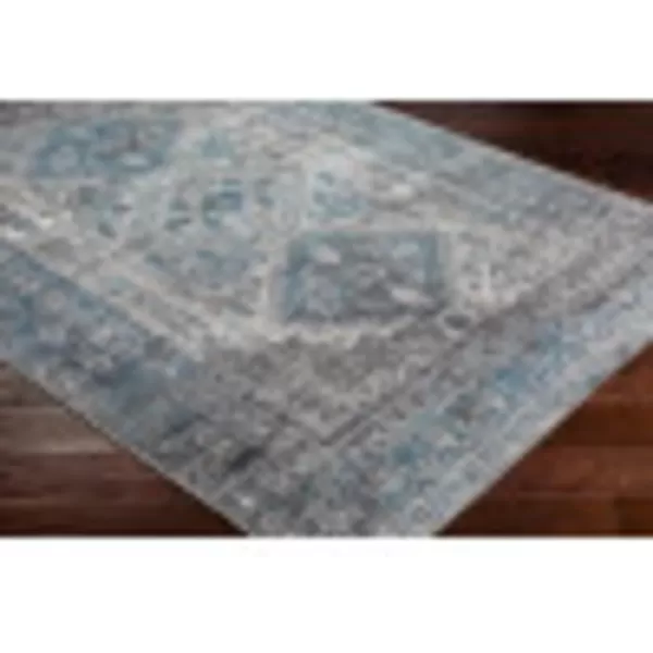 Artistic Weavers Desta Vintage Oriental Area Rug67 SquareBlueWhite311 x 57 BlueGrey